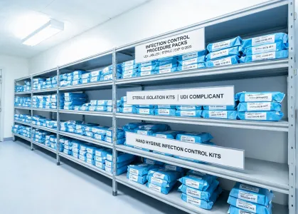 Hospital supply room